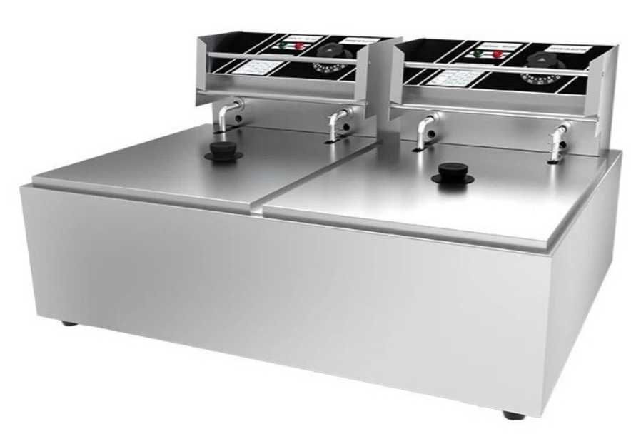 Фритюрница BACKERCRAFT EF-82 серебристый