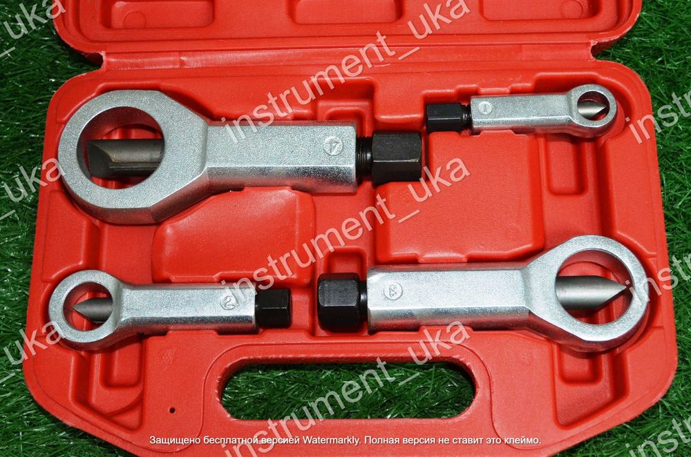 Набор гайколомов 4 предмета 9-27мм