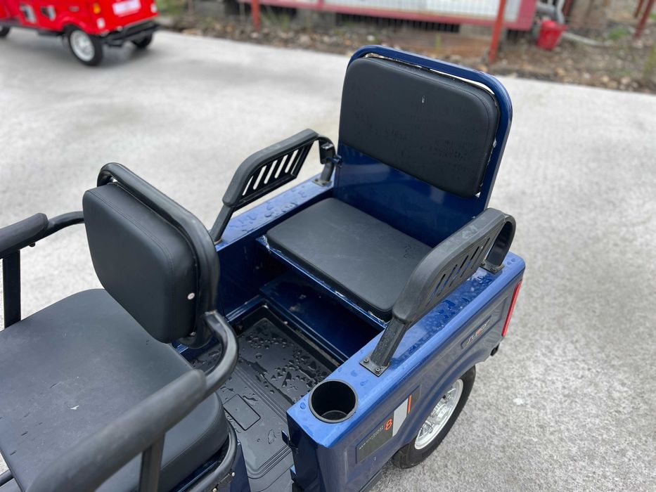 Tuk Tuk triciclu Thor Sx Long-2- 600 w 2 persoane AGRAMIX nou