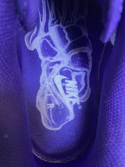 Nike Air force 1 Purple Skeleton