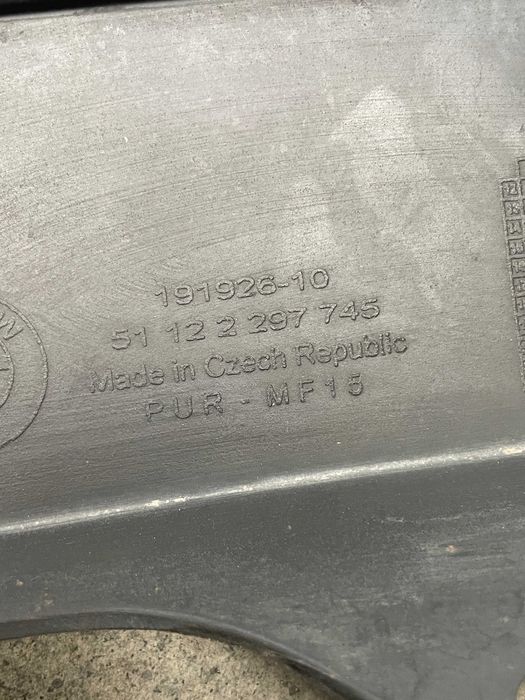 Difuzor bara spate M paket + evacuare finala Bmw seria 5 F10 550i