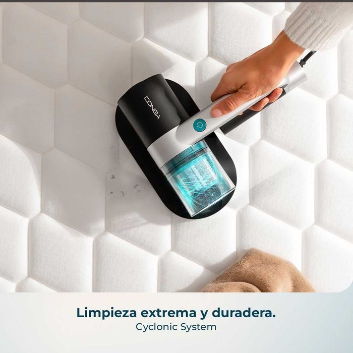 Cecotec Ръчна прахосмукачка за матраци и тапицерии,улавя алергените