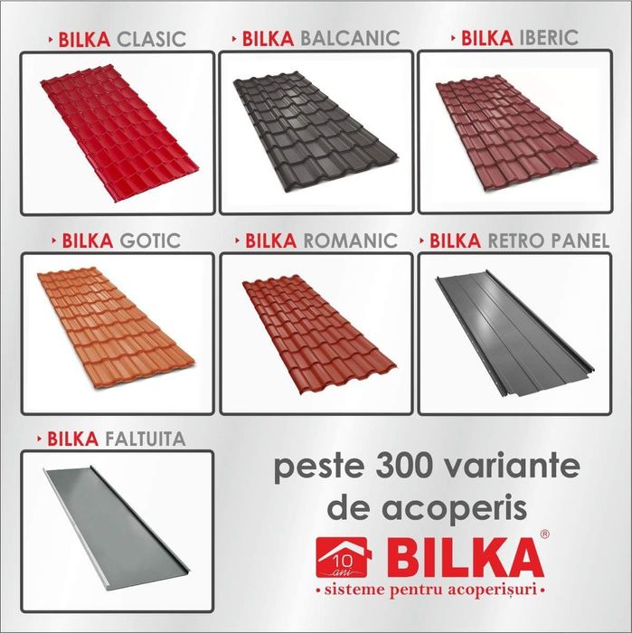 Țiglă metalică Bilka