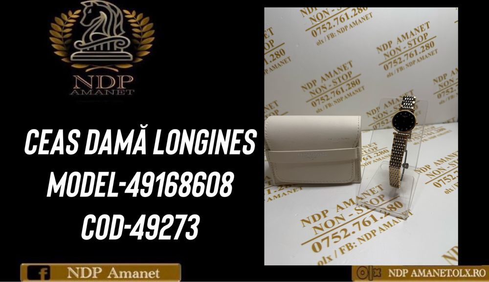NDP Amanet Braila Ceas Dama Longines (49273)