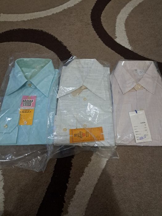 Чисто нови мъжки ризи с къси дълъг ръкав