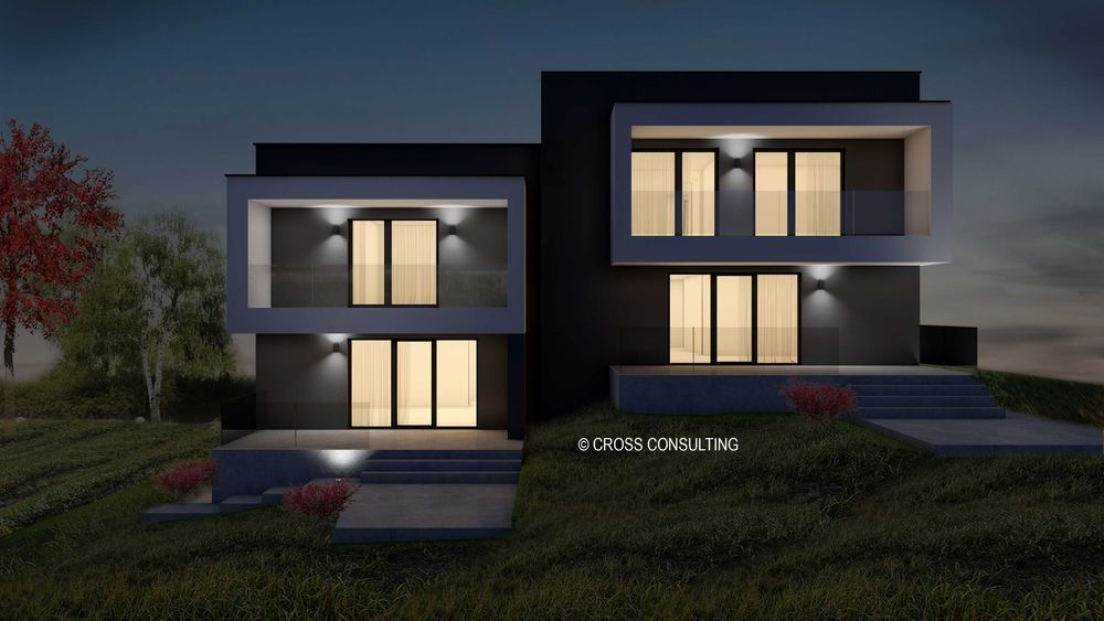 Casa noua cu 2 garaje in Dezmir 185mp utili