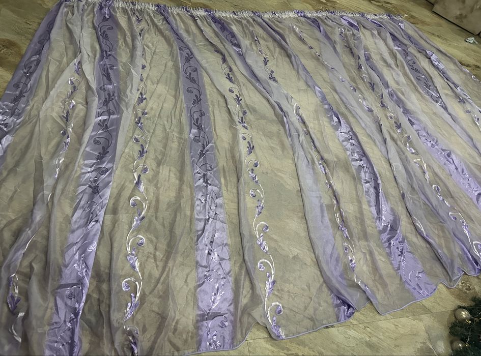 Perdea mov lila lungime 6,20 ml