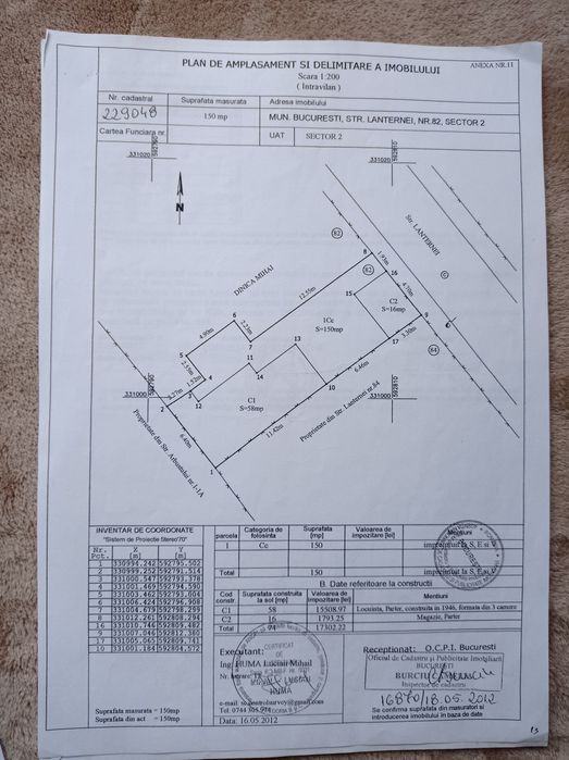 Teren casa demolabila Fundeni Colentina Carrefour Lanternei 82