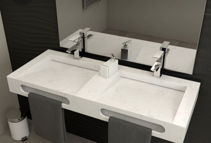 Мы изготавливаем раковины для ванных комнат из натурального камня, кач