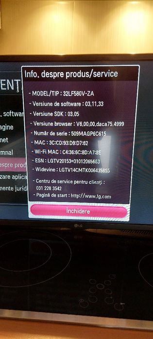 TV LG 32"Smart Tv HD