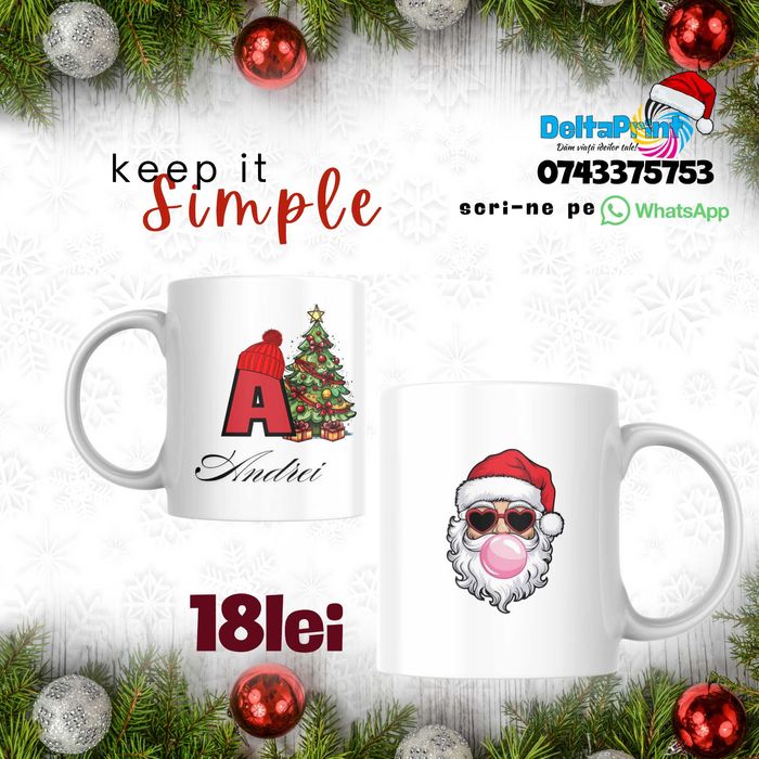 Căni Crăciun – Cadoul perfect de sărbători!