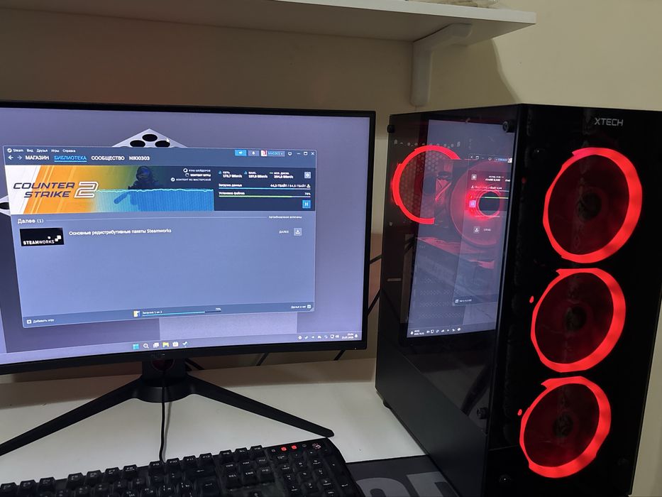 Изогнутый Монитор Rulls 27M2736PA 27" FHD IPS 165Hz