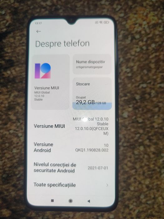 Vând telefon xiomi Mi 9 lite