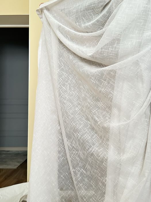 Тюль готовый б/у