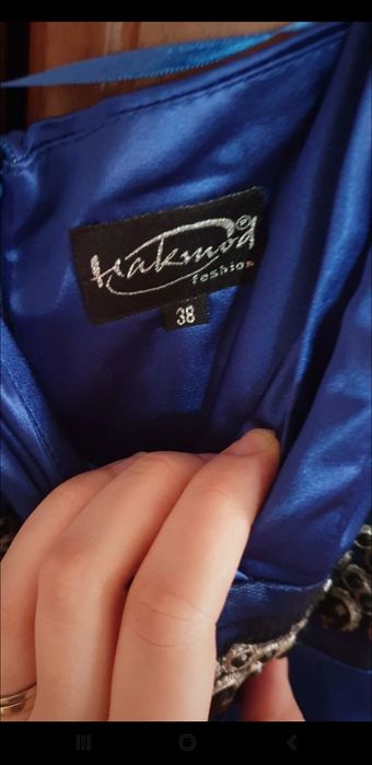 Rochie albastra eleganta