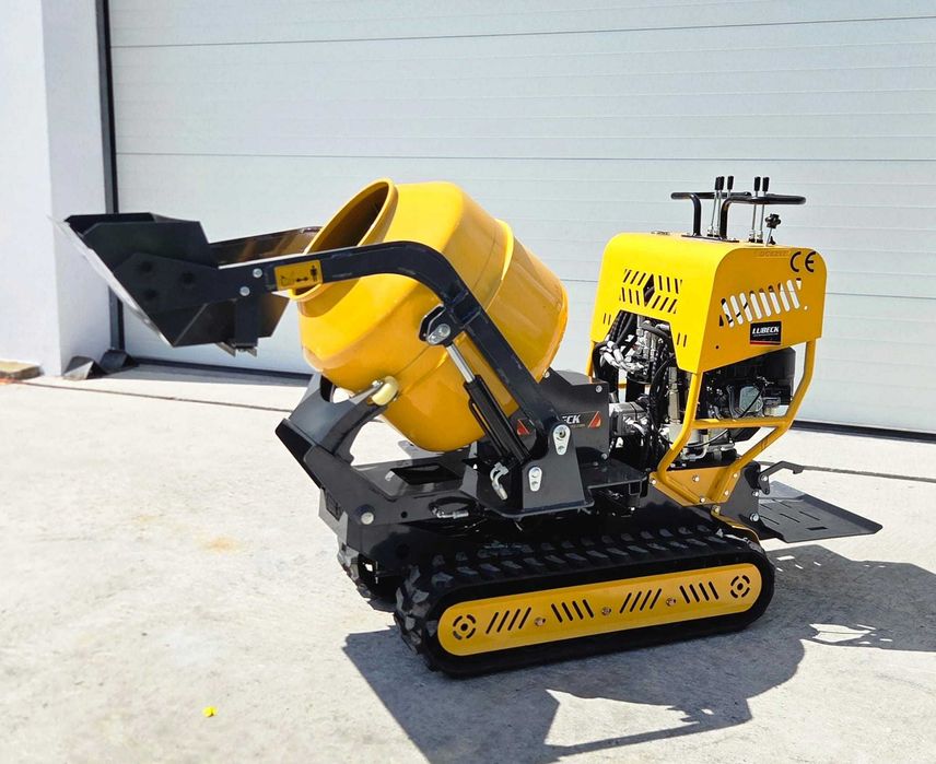 Betoniera pe senile/Dumper Lubeck B-150 -  Nou - Garantie 2 Ani