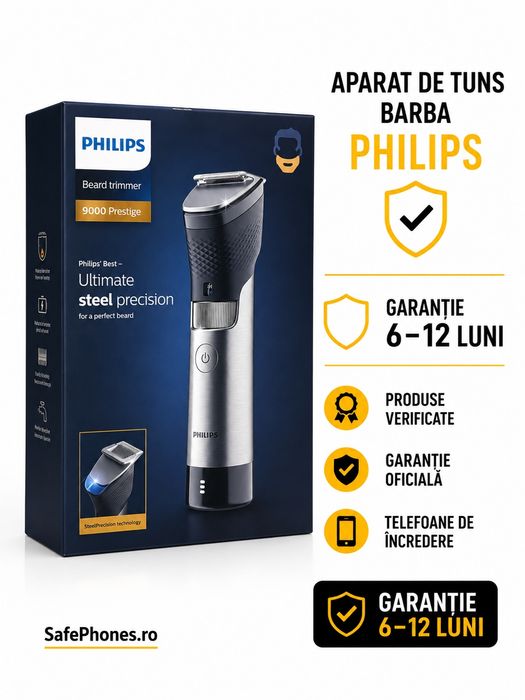 Aparat de barbiartit Philips ultimate Steel