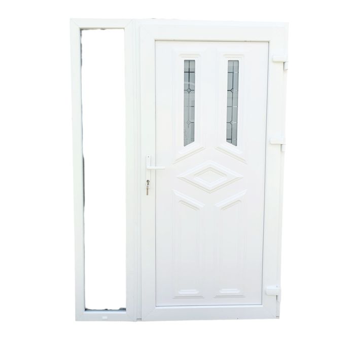 Usa exterior termopan dubla pvc de calitate cu 5 camere