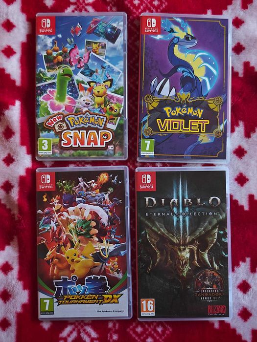 Pokemon New Snap, Violet, Pokken и Diablo 3 за Nintendo Switch