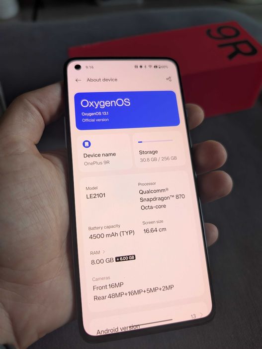 Oneplus 9R 5G 256GB