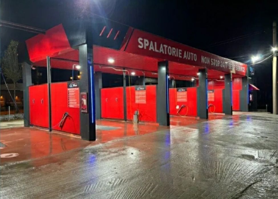 Vand spalatori auto self  totul la gata