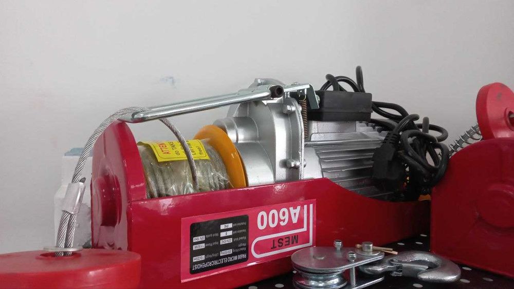 Электр.лебедка, таль, тельфер кран.механизм,  600 кг 20 метр