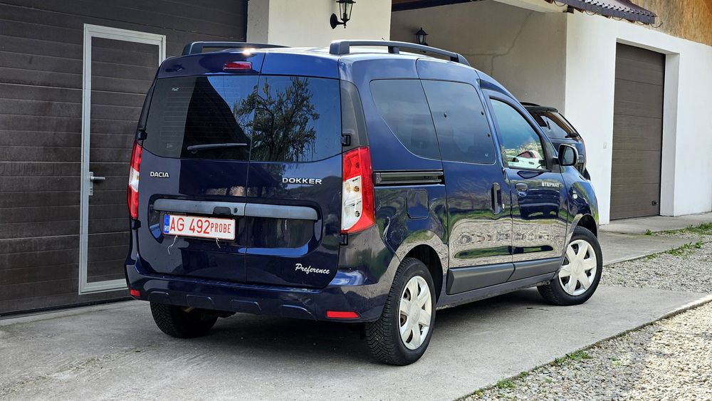 Dacia Dokker Prestige benzina și GPL