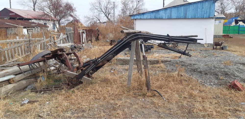 Трактор, КУН, грабля, волокуша