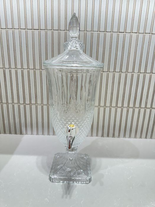 Новый стеклянный самовар