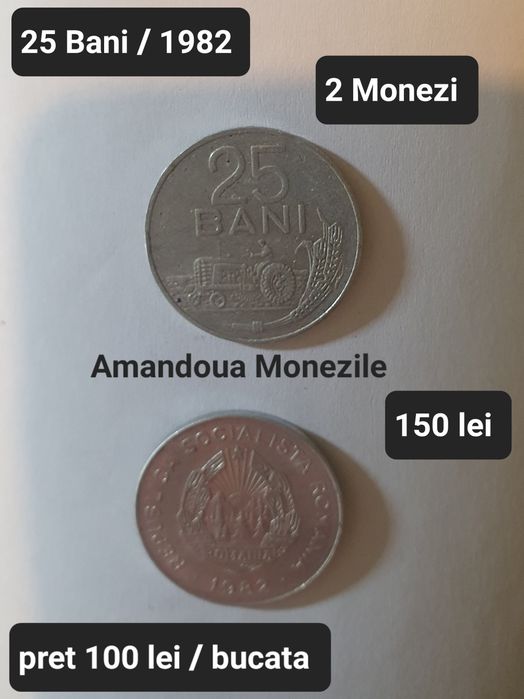 Monezi diferite romanesti