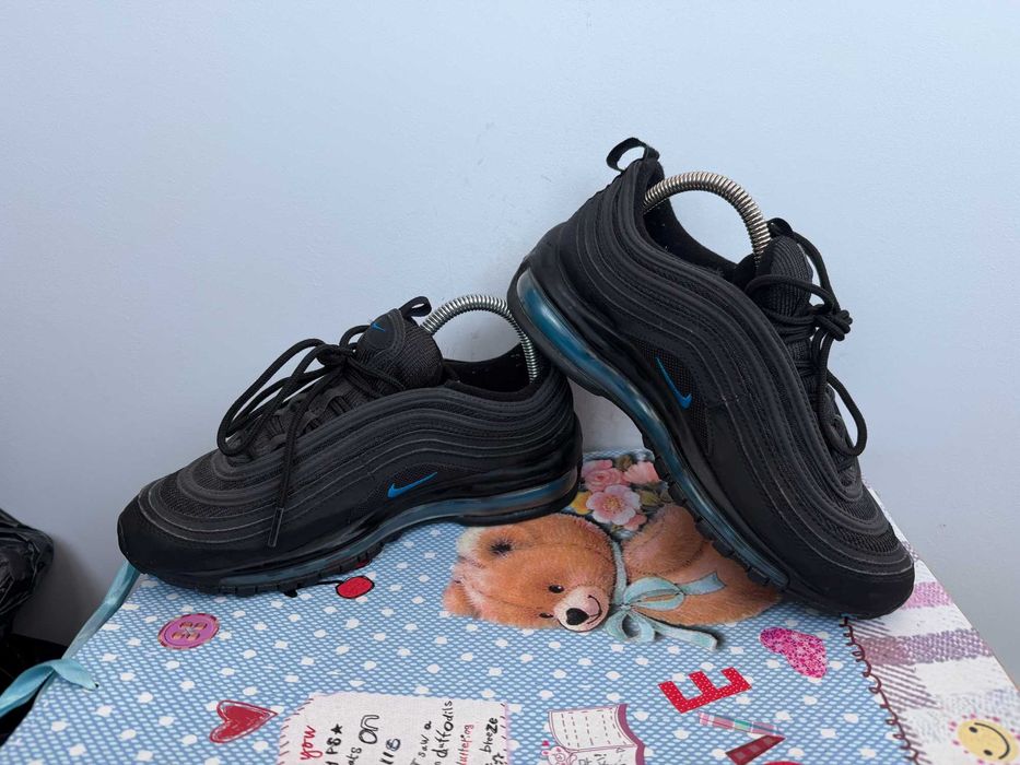Nike Air Max 97 Black Imperial Blue''оригинални маратонки 38.5 номер