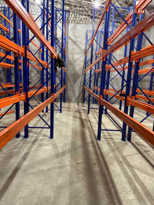 Полочные стеллажи для склада (ombor uchun stellajlar, stilaj, metal)