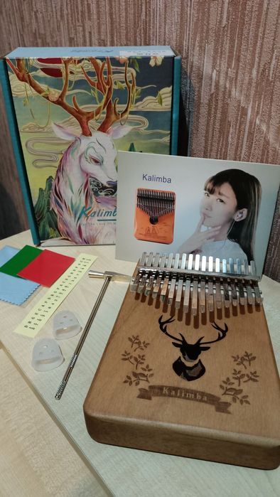 КАЛИМБА музыкальный инструмент 17 нот