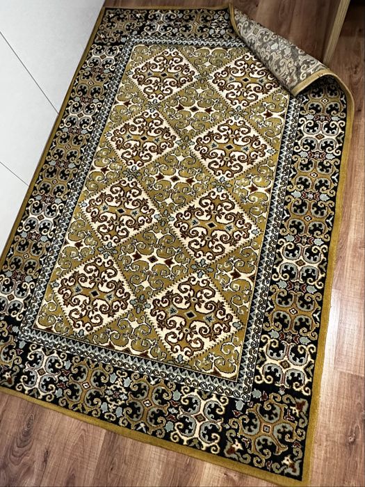 Ковёр натуральный в тюркском стиле стильный акцент для интерьера