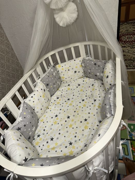 Продам детский манеж-кроватку трансформер 9в1