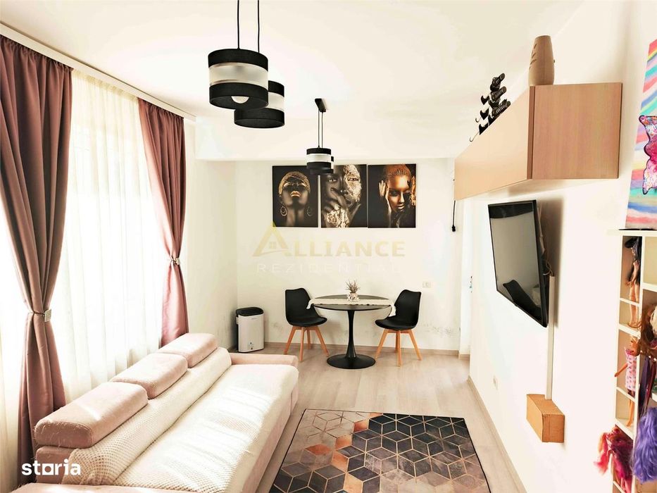 Apartament 2 camere - Mobilat si utilat - Parcare inclusa