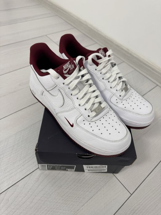 Nike Air Force 1 (alb/visiniu, 42)