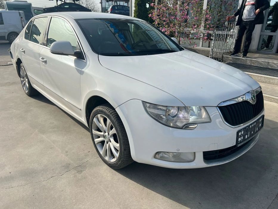 interior piele cu reglaj electric skoda superb 2