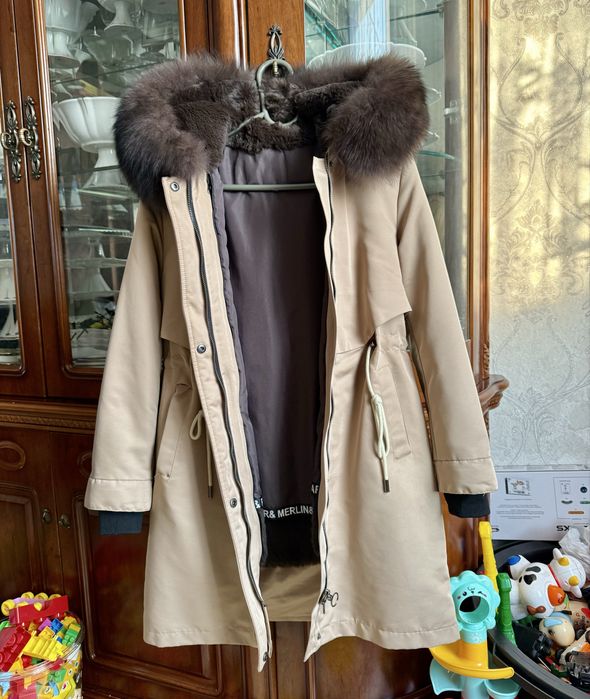 Парка женская б/у