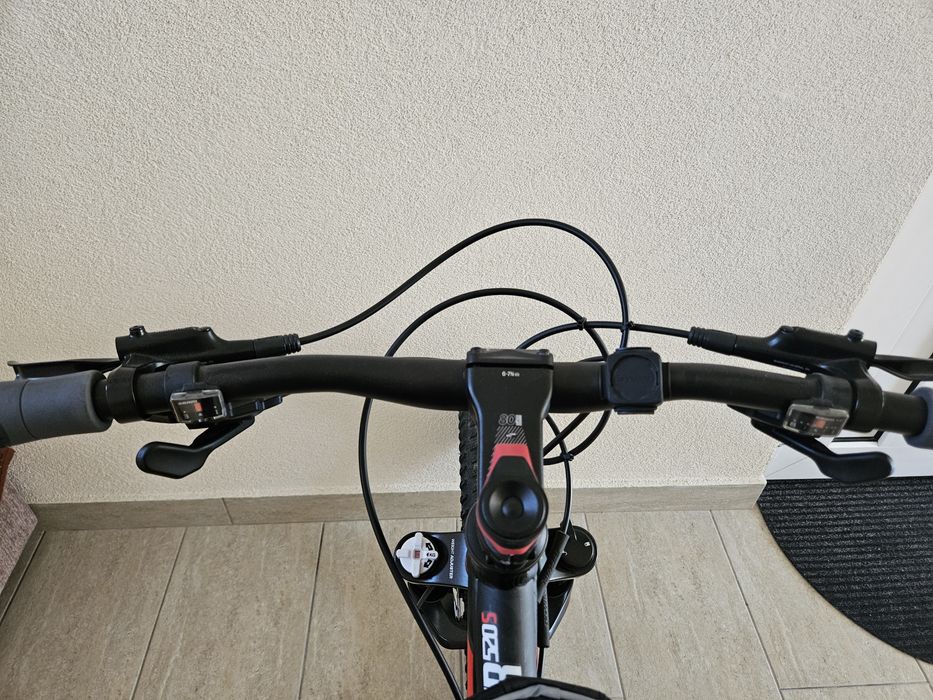 Bicicleta MTB drumetie, suspensie integrala, 27.5",  frane hidraulice Shimano, cadru aluminiu