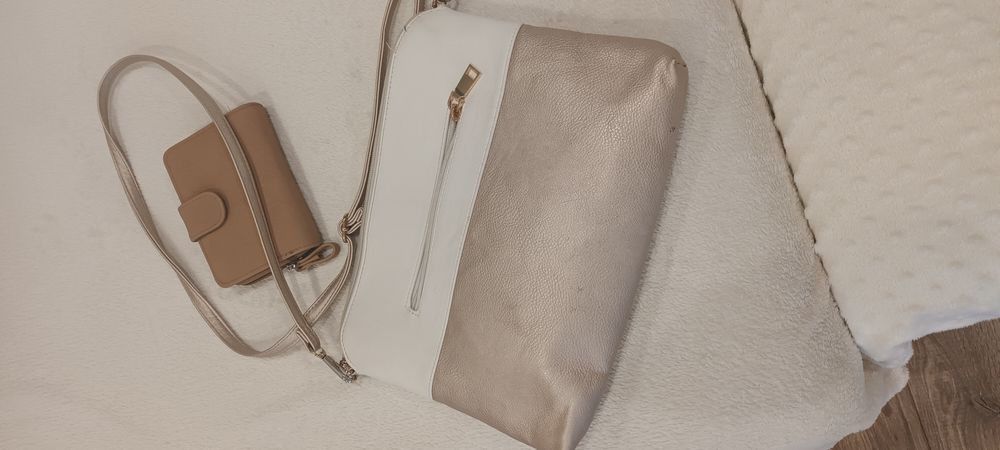 Комплект чанта и портфейл