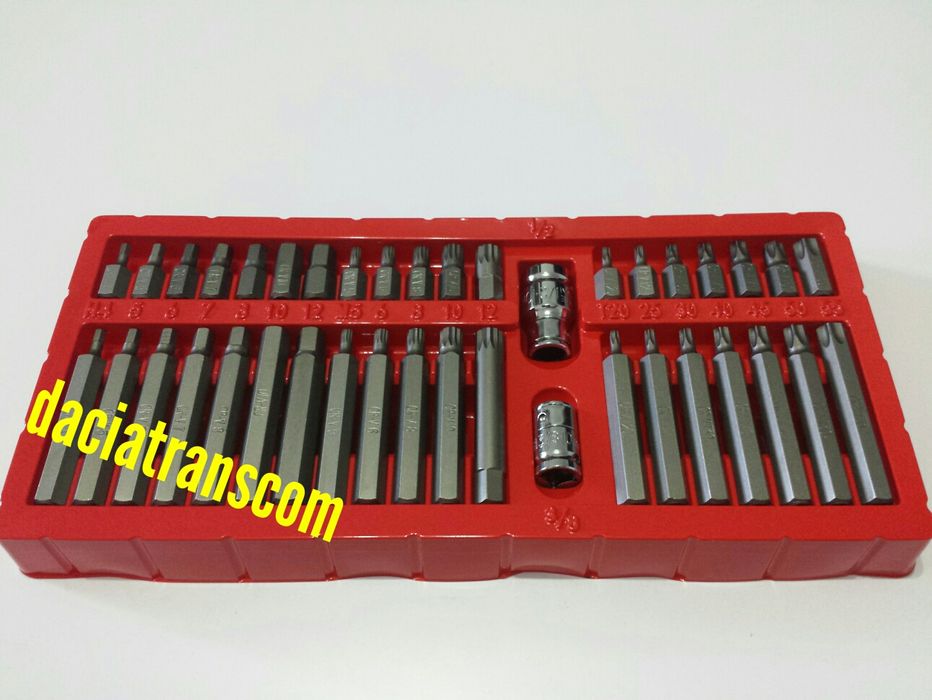 Trusa biti/torx professional 41 piese,set trusa  bits imbusuri 41 pcs
