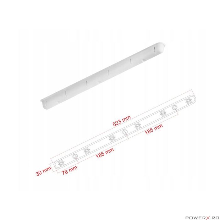 Uscator rufe de tavan 6x190 cm Sepio