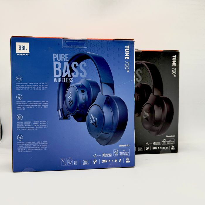 Casti JBL Tune 720 BT, Bluetooth Over-Ear