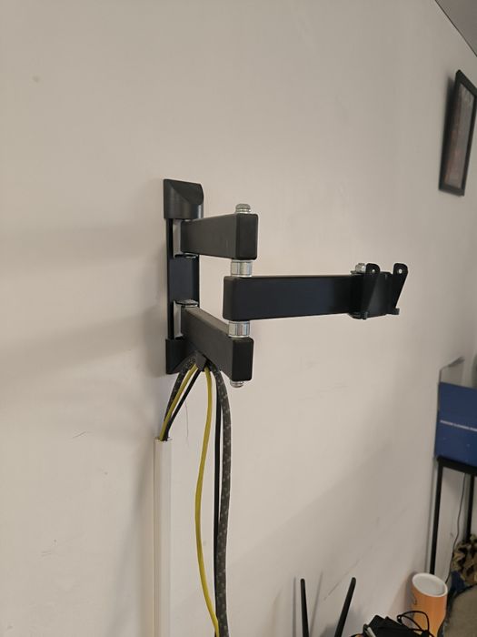 Стенна стойка за телевизор с рамо 32-65"