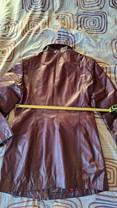 Кожен шлифер / тренч / яке, М размер