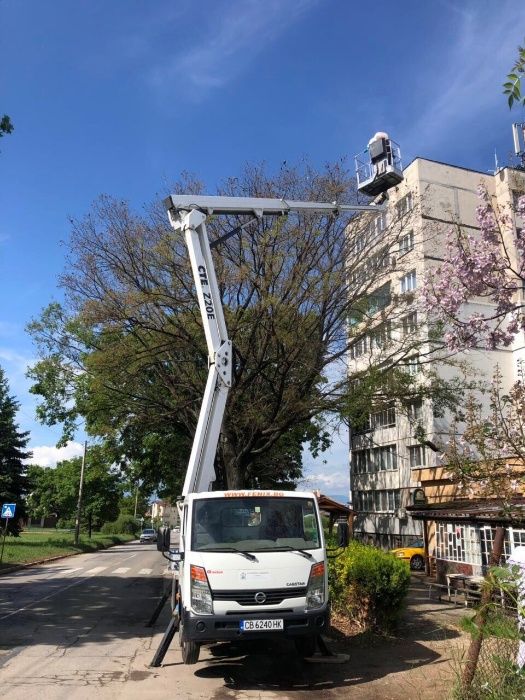 Автовишки под наем вишки до 27м.