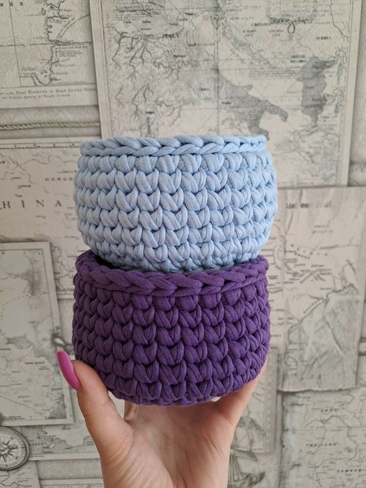 Хлопковые корзины.