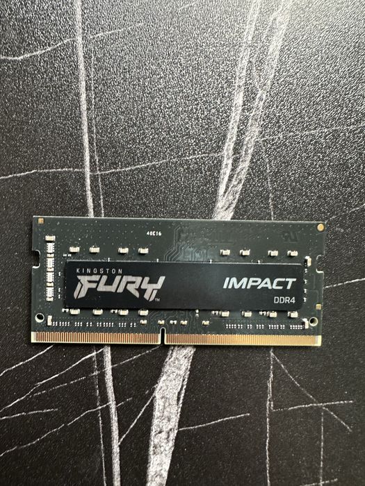 Memorie RAM Laptop Kingston FURY Impact 16GB DDR4 3200MHz CL20