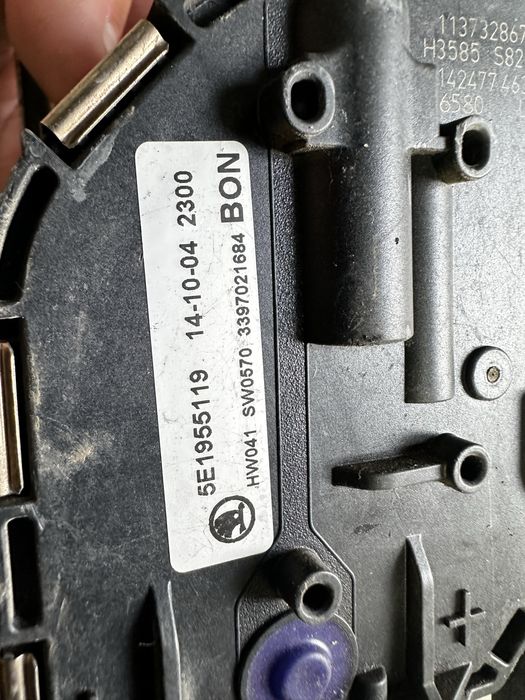 Amsamblu stergătoare skoda octavia 3.